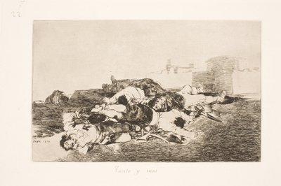Così tanti - e di più (22) da Francisco de Goya