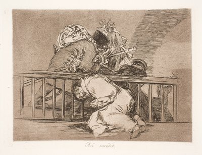 Così è successo (47) da Francisco de Goya