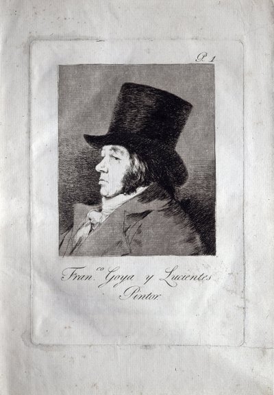 Autoritratto, 1799 da Francisco de Goya
