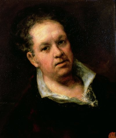 Autoritratto, 1815 da Francisco de Goya