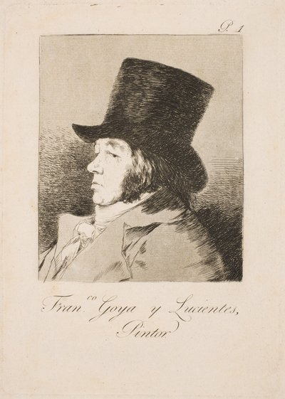 Autoritratto da Francisco de Goya