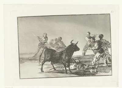 Toreador intorno a un toro da Francisco de Goya