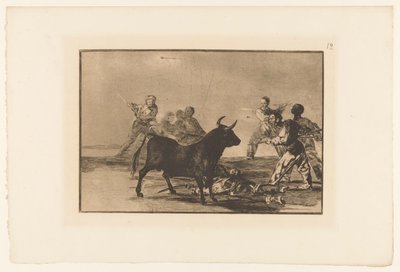 Toreador intorno a un toro da Francisco de Goya
