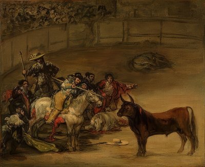 Corrida, Suerte de Varas da Francisco de Goya
