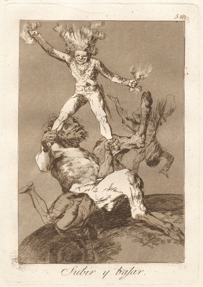 Salire e scendere da Francisco de Goya
