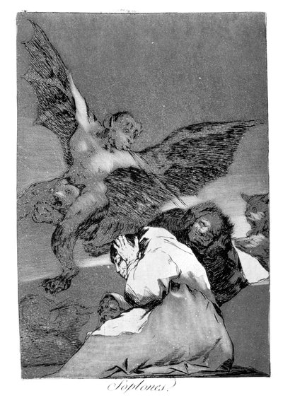 Ingoialo, cane, 1799 da Francisco de Goya