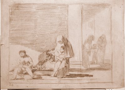 I disastri della guerra: Sani e malati da Francisco de Goya