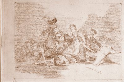 I disastri della guerra: È già troppo tardi da Francisco de Goya