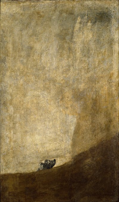 Il cane da Francisco de Goya