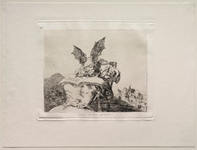 Gli orrori della guerra: Contro il bene comune da Francisco de Goya