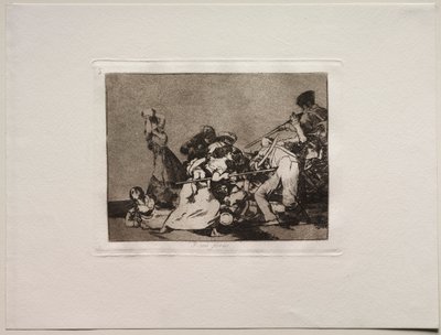Gli orrori della guerra: E sono come bestie selvagge da Francisco de Goya