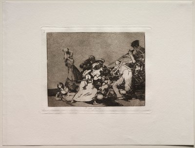 Gli orrori della guerra: E sono come bestie selvagge da Francisco de Goya
