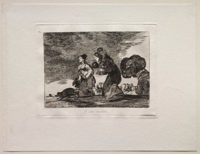Gli orrori della guerra: anche questo da Francisco de Goya