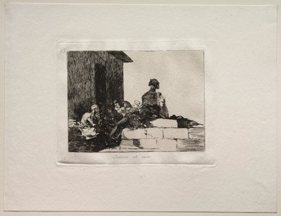 Gli orrori della guerra: Gli appelli sono vani da Francisco de Goya