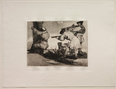 Gli orrori della guerra: Barbari! da Francisco de Goya