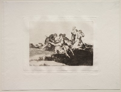 Gli orrori della guerra: Carità, 1810 da Francisco de Goya