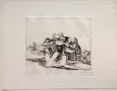 Gli orrori della guerra: tutto è sottosopra da Francisco de Goya