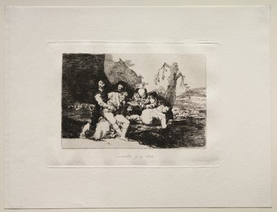 Gli orrori della guerra: guariscili e passa al prossimo da Francisco de Goya