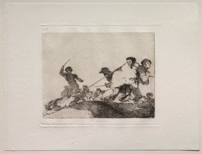 Gli orrori della guerra: Se lo meritava da Francisco de Goya