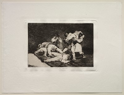 Gli orrori della guerra: Sarà lo stesso da Francisco de Goya