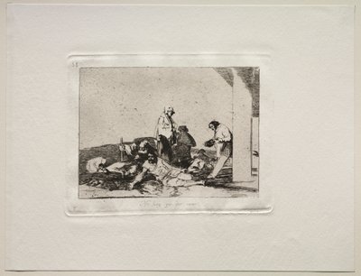 Gli orrori della guerra: è inutile gridare da Francisco de Goya