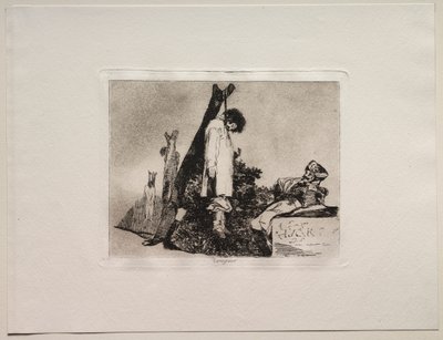 Gli orrori della guerra: nemmeno in questo caso da Francisco de Goya