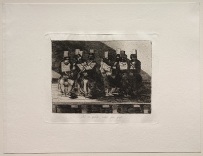 Gli orrori della guerra: non si può dire perché da Francisco de Goya