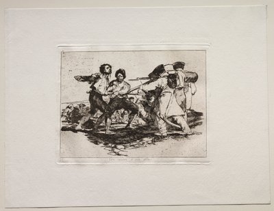 Gli orrori della guerra: Giusto o sbagliato da Francisco de Goya