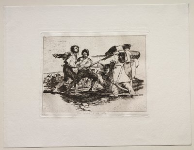 Gli orrori della guerra: giusto o sbagliato da Francisco de Goya