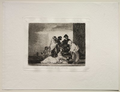 Gli orrori della guerra: Grazie al Millet da Francisco de Goya