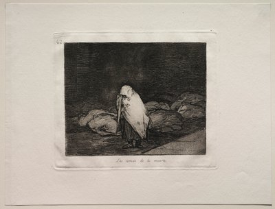 Gli orrori della guerra: I letti della morte da Francisco de Goya