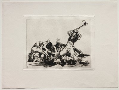Gli orrori della guerra: Lo stesso da Francisco de Goya