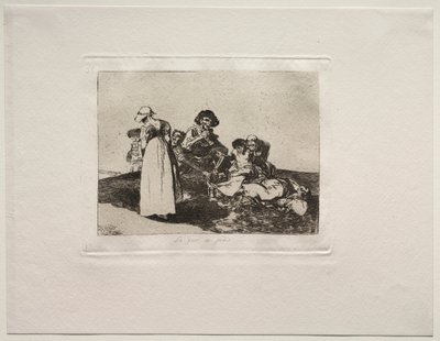 Gli orrori della guerra: Il peggio è mendicare da Francisco de Goya