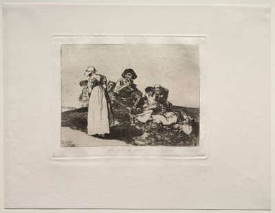 Gli orrori della guerra: Il peggio è mendicare da Francisco de Goya