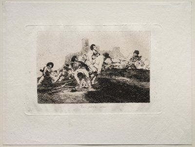 Gli orrori della guerra: Possono ancora essere utili da Francisco de Goya