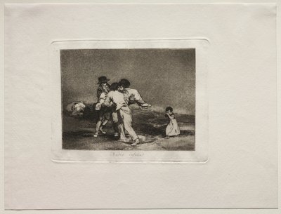 Gli orrori della guerra: madre infelice da Francisco de Goya