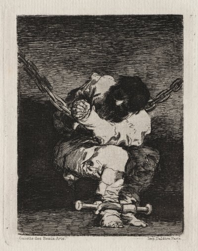 Il piccolo prigioniero da Francisco de Goya