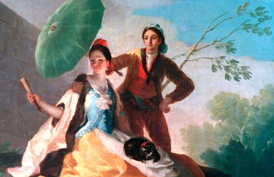 Il Parasol, 1777 da Francisco de Goya