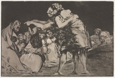 I proverbi: Follia matrimoniale da Francisco de Goya