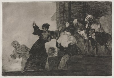 I proverbi: Povera follia da Francisco de Goya