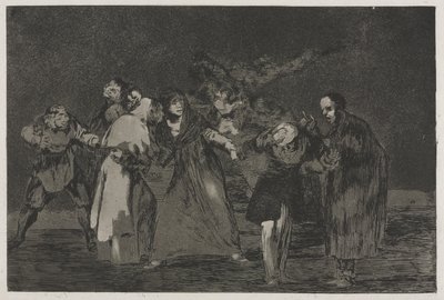 I Proverbi: Le ferite guariscono più velocemente delle parole affrettate da Francisco de Goya