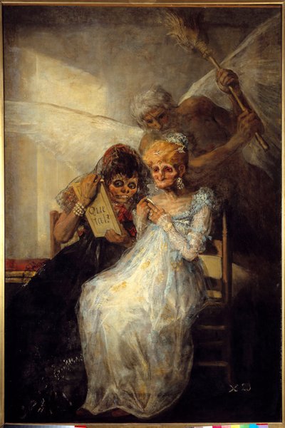 Il tempo o la vecchiaia da Francisco de Goya