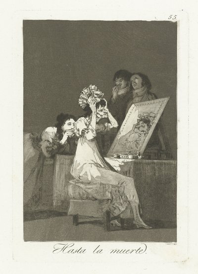 Fino alla morte da Francisco de Goya