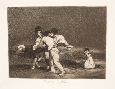 Madre infelice (50) da Francisco de Goya