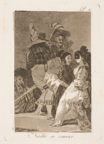 Non ci Conosciamo da Francisco de Goya