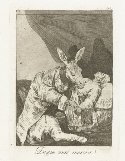 Di quale male morirà? Los Caprichos da Francisco de Goya