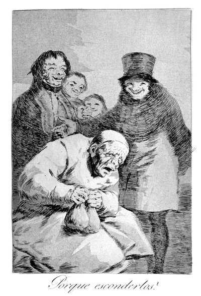 Perché nasconderli!, 1799 da Francisco de Goya