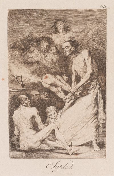 Vento, fine XVIII-inizio XIX secolo da Francisco de Goya