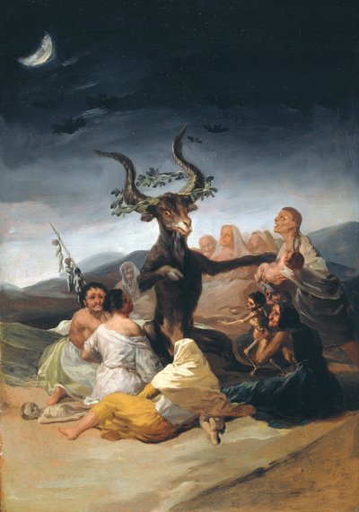 Sabba delle streghe, 1797-1798 da Francisco de Goya