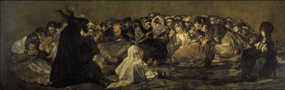 Sabba delle streghe o Il grande caprone da Francisco de Goya